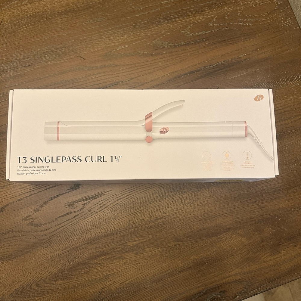 T3 Singlepass Curling iron - 1.25 inch